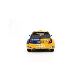 RENAULT CLIO S1600 #2 S. JEAN-JOSEPH BARUM RALLY ZLIN 2004 OttO mobile 1:18 Resinemodell (Türen, Motorhaube... nicht zu öffnen!)